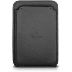 Police Antiquity Vegan I-Phone Credit Card Holder - Black